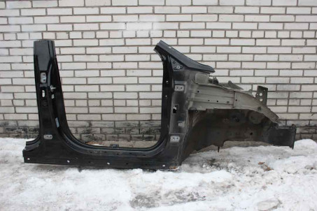 Чверть кузова передня права (стійка А+B) Hyundai Santa Fe (DM) 2012-2018 646022W900 (101579)