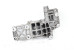 Кронштейн крепления генератора 2.0 Mitsubishi Lancer X (CY) 2007-2013 1801A024 (19617)