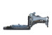 Чверть кузова передня права (стійка А+B) Nissan X-Trail (T32-Rogue) 2014-2021 F41804BAMA (42500)
