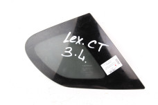 Скло в кузов заднє ліве оригінальне тонування Lexus CT 200H 2010-2017 6272076010 (63161)