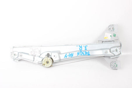 Склопідйомник задній правий електро (без моторчика) Hyundai Tucson (NX4) 2020- 83404N7000 (64117)