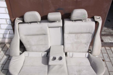 Сиденья задние комплектные кожа бежевые Subaru Outback (BP) 2003-2009  (66236)