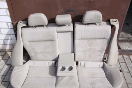 Сиденья задние комплектные кожа бежевые Subaru Outback (BP) 2003-2009  (66236)