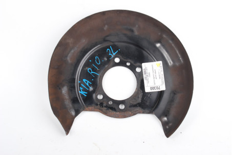 Щиток заднього гальмівного диска лівий Kia Rio (QB/UB) 2011-2017 583901R100 (70300)