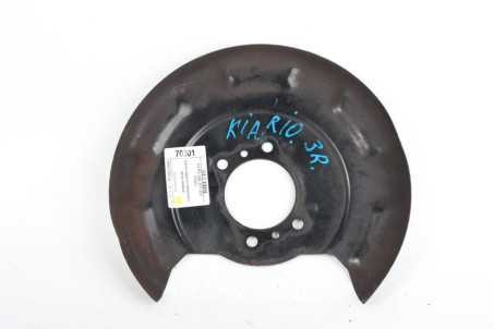 Щиток заднього гальмівного диска правий Kia Rio (QB/UB) 2011-2017 583901R100 (70301)