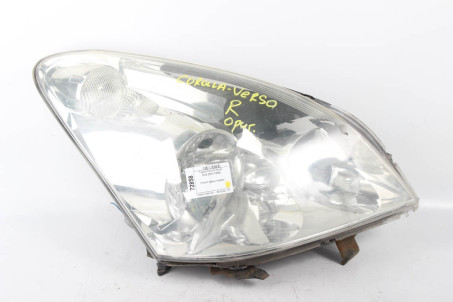 Скло фари правої Toyota Corolla Verso 2004-2009  (72858)