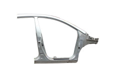 Поріг правий зі стійками (A-B) Toyota Corolla Verso 2004-2009 611310F010 (73581)