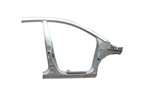 Поріг правий зі стійками (A-B) Toyota Corolla Verso 2004-2009 611310F010 (73581)