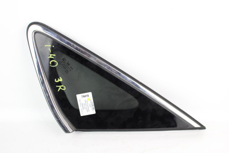 Стекло в кузов заднее правое оригинальная тонировка хром седан Hyundai I40 2012-2019 878203Z320 (74418)