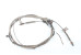 Трос ручного тормоза левый Kia Sorento (BL) 2002–2009 597703E101 (75488)