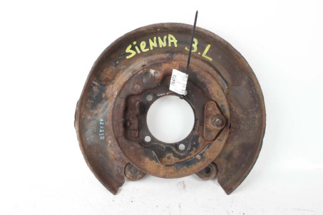 Щиток заднего тормозного диска левый Toyota Sienna (XL20) 2003-2009 4650428030 (76473)