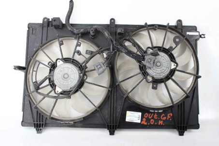 Диффузор с вентиляторами комплект 2.0 Hybrid Mitsubishi Outlander (GF) 2012- 1355A258 (77979)