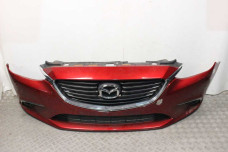 Бампер передній у зборі з парктроніками 16- Mazda 6 (GJ/GL) 2012-2023 GHP950031CBB (80307)