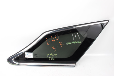 Стекло в кузов заднее правое универсал оригинальная тонировка Hyundai I40 2012-2019 878203Z020 (81412)