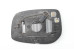 Дзеркальний елемент правий з підігрівом 06- Toyota Avensis T25 (T250) 2003-2009 8790805390 (81702)