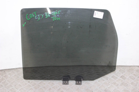 Скло двері заднє ліве оригінальне тонування -08 Mitsubishi Colt (Z30) 2004-2012 MN152035 (85674)