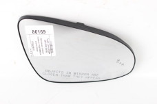 Дзеркальний елемент правий з підігрівом та сліпою зоною Toyota Camry 55 USA 2015-2018 8790206011 (86169)