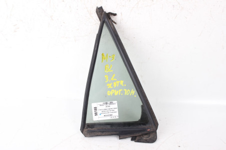 Скло двері задньої лівої (кватирка) хетчбек оригінальне тонування Mazda 3 (BL) 2009-2014 BCW873661 (98188)