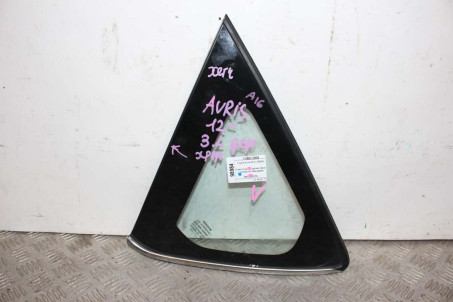 Стекло в кузов заднее левое с хромом хэтчбек дефект Toyota Auris 2012-2020 6272002170 (98984)