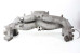 Коллектор впускной металл под газ Subaru Forester (SG) 2002-2008  (99566)